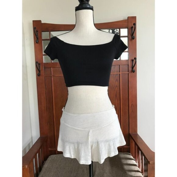 Blue Life Mae Crop Off Shoulder ribbed XXS - Picture 8 of 11